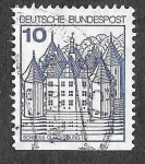 Stamps Germany -  1231 - Casa de Glücksburg