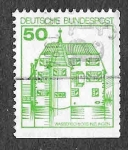 Stamps Germany -  1310 - Castillo de Wasserschloss