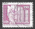 Stamps Germany -  1433 - Plaza de Lenin (DDR)