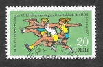Sellos de Europa - Alemania -  1835 - VI Festival de Gimnasia y Deporte y Juegos Espartaquistas Infantiles y Juveniles (DDR)