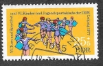 Stamps Germany -  B184 - VI Festival de Gimnasia y Deporte y Juegos Espartaquistas Infantiles y Juveniles (DDR)
