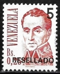 Stamps Venezuela -  Simon Bolivar