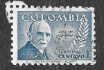 Sellos de America - Colombia -  600 - José María Lombana Barreneche