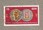 Stamps Germany -  25 Años de la Federación libre de oficios