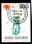 Stamps Vatican City -  Niño, escultura de Andrea della Robbia
