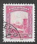 Stamps Colombia -  C157 - Fortificaciones Españolas