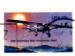 Stamps United States -  avioneta