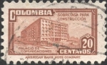 Sellos de America - Colombia -  Sobretasa para construcción. Palacio de Comunicaciones.