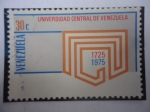 Stamps Venezuela -  Universidad Nacional de Venezuela - Serie: 250 Años de la U.C.V. (1725-1975)