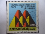 Stamps Venezuela -  Sesquicentenario de la Ciudad de Valera (1920-1970)