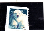 Stamps United States -  Oso polar