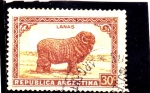 Sellos de America - Argentina -  Lanas