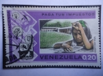 Sellos de America - Venezuela -  Ministerio de Hacienda-Alumnos y nuevas Escuelas - Serie: Paga Tus Impuesto
