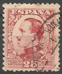 Sellos de Europa - Espa�a -  Alfonso XIII . Tipo Vaquer de Perfil. ED 495