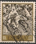 Stamps Spain -  Mariano Fortuny Marsal. ED 1862