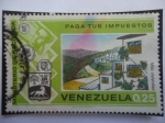 Stamps Venezuela -  Ministerio de Hacienda-Desarrollo de Vivienda Suburbana-Paga tus Impuestos.
