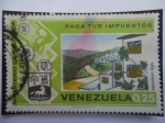 Sellos de America - Venezuela -  Ministerio de Hacienda-Desarrollo de Vivienda Suburbana-Paga tus Impuestos.