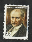 Sellos de Asia - Turqu�a -  366 - Mustafa Kemal Pacha Atatürk, Primer Presidente de Turquía