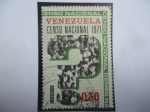 Stamps Venezuela -  Censo nacional 1971