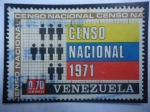 Stamps Venezuela -  Censo nacional 1971