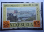 Stamps Venezuela -  Cuatricentenario de la Fundación de Caracas(1567-1967)-Diego Lozada,-Ciudadad Universitari