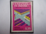 Sellos de America - Venezuela -  Parqu Industrial - Serie: Venezuela en Marcha- Obras para el Desarrollo.
