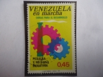 Stamps Venezuela -  Pequeña y Mediana Industria - Venezuela en Marcha - Obras para el Desarrollo.