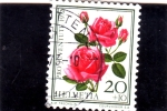 Stamps Switzerland -  FLORES-rosas pro-juventud