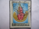Stamps Venezuela -  Nuestra Señora de Belén de San Mateo - Serie: Tema Religioso.