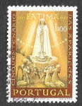 Sellos del Mundo : Europa : Portugal : 997 - L Aniversario de las Apariciones de la Virgen de Fátima