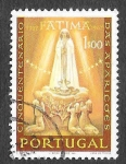 Stamps : Europe : Portugal :  997 - L Aniversario de las Apariciones de la Virgen de Fátima