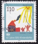 Stamps Germany -  50 años aldeas infantiles