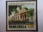Stamps Venezuela -  Cuatricentenario de la Ciudad de Carora (1569-1969) - La Casa de la Cultura