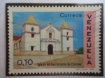 Stamps Venezuela -  Iglesia de San Antonio de Padua-Clarines-Estado Anzoátegui-Venezuela-