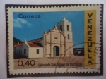 Stamps Venezuela -  Iglesia de San Miguel de Burbusay