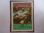Stamps Venezuela -  Cuatricentenario de la Ciudad de Maracaibo (1569-1969)- Hospital Universitario de Maracaibo.