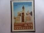 Sellos de America - Venezuela -  Cuatricentenario de la Ciudad de Maracaibo (1569-1969) - Monumento al Indio Mara (1941) 