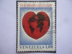 Stamps Venezuela -  En el Corazón late la Salud.