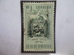 Stamps Venezuela -  EE.UU. de Venezuela - Estado de Apure - Escudo Armas.