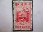 Stamps Venezuela -  EE.UU. de Venezuela - Estado de Apure - Escudo Armas.