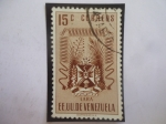 Stamps Venezuela -  EE.UU. de Venezuela - Estado Lara - Escudo de armas