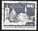 Sellos del Mundo : Europa : Alemania : Rostock -Warnemünde