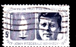 Sellos de America - Estados Unidos -  John Fitzgerald Kennedy