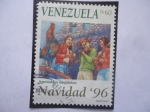 Stamps Venezuela -  Navidad 96-Aguinaldos Navideños-Capilla de Piedra a la Virgen de Coromoto-en San Rafael-Edo.Mérida.