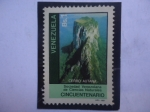 Stamps Venezuela -  Cerro Autana -Cincuentenario Sociedad Venezolana de Ciencias Naturales.