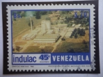 Stamps Venezuela -  Indulac - 45°Aniversario - Procesadora de Leche-Planta en Machiques-Edo.Zulia.