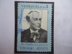 Sellos de America - Venezuela -  Escritor, Cecilio  Acosta (1818-1882) - 100° Aniversario de su Muerte (1882-1982)