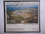 Stamps Venezuela -  Ciudad Guayana - Corporación venezolana de Guayana - XXXV Aniversario.