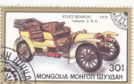 Sellos de Asia - Mongolia -  Coche de epoca- Stutz Bearcat 1912
