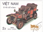 Stamps Vietnam -  Coche de epoca-